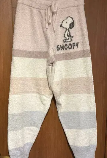 SNOOPY meets GELATO PIQUE 자카드 롱 팬츠