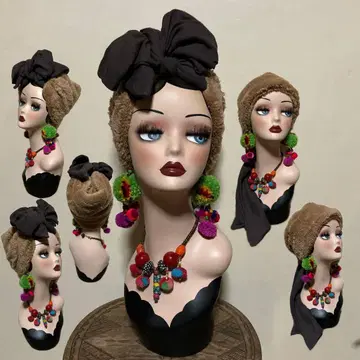 퍼 2way 어레인지 헤어 터번 터번