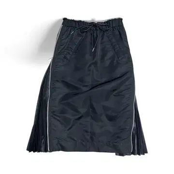 sacai 지퍼 스커트 나일론 트윌 skirt nylon 사카이