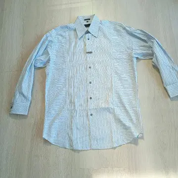 페라가모 스트라이프 긴팔 셔츠