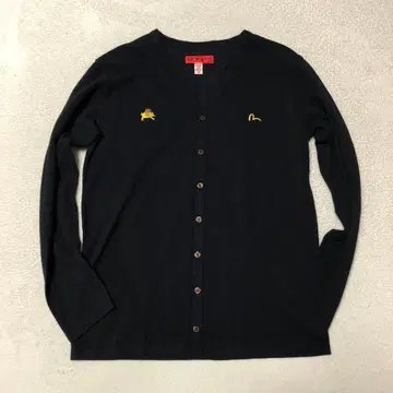 에비수 긴팔 가디건 YAMANE DELUXE 갈매기 사슴 무늬