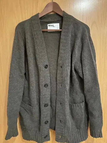 MHL. 다크 그레이 가디건 M