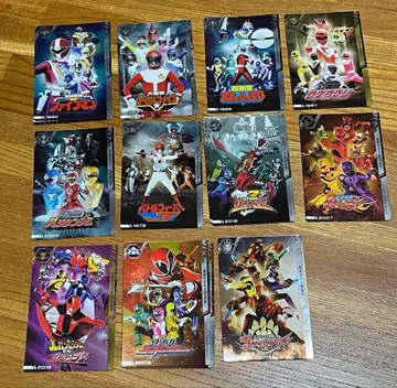 슈퍼전대 히어로 카드 세트 12장 이타쟈가
