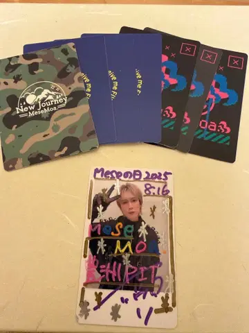 MeseMoa. 녹소 낙서 폴라로이드 트레카 세트