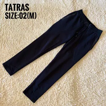 TATRAS 타트라스 스웨트 팬츠 블랙 02