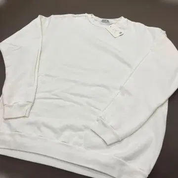 Velva Sheen 화이트 맨투맨 미국제 XL