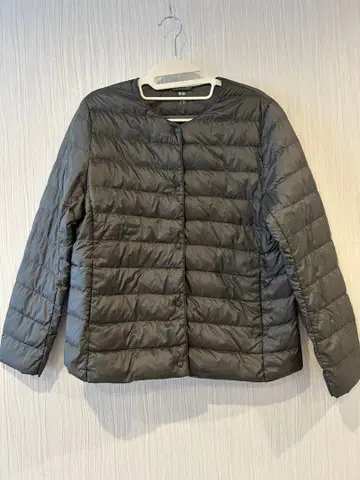 UNIQLO 올리브 그린 다운 자켓 XL