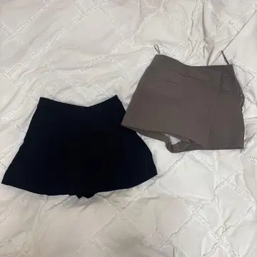 ZARA 스코트 블랙.브라운 4벌 세트