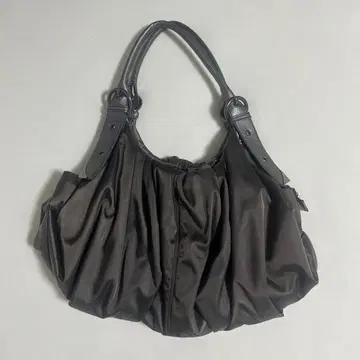 90s archive 나일론 숄더백 실버