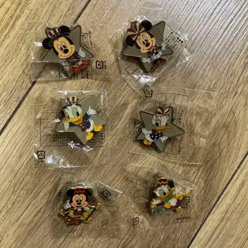 디즈니 핀 배지 6개 세트