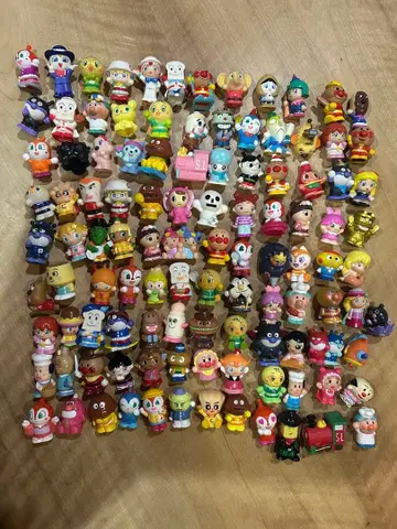 호빵맨 캐릭터 약 100개 손가락 인형