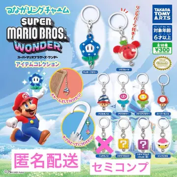 이어링 참 슈퍼 마리오 브라더스 원더 아이템 컬렉션