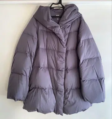 UNIQLO 파우더 필 다운 숏코트