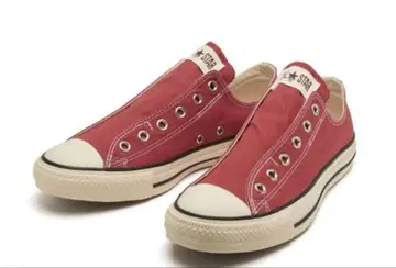 ALL STAR 레드 슬립온 스니커즈