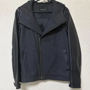 BOYCOTT 후드 부착 자켓 그레이/블랙