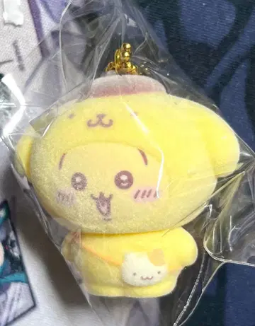 치이카와 산리오 시크릿 플로키 마스코트 참 푸딩 토끼