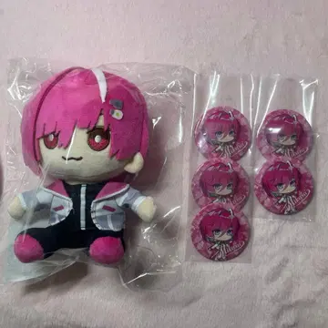 메테오라 미카사 군 오스와리 봉제 인형 캔뱃지