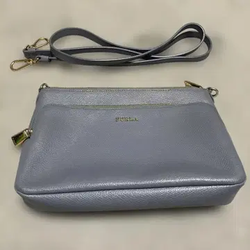 FURLA 그레이 가죽 백