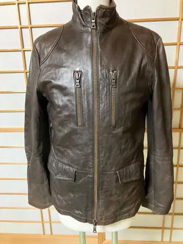 다크 브라운 가죽 자켓 48