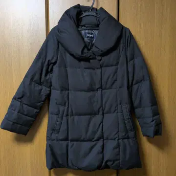 ROPE 블랙 다운 자켓 사이즈 9