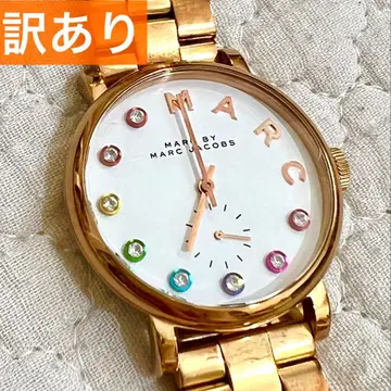 Marc Jacobs 골드 손목시계 레인보우