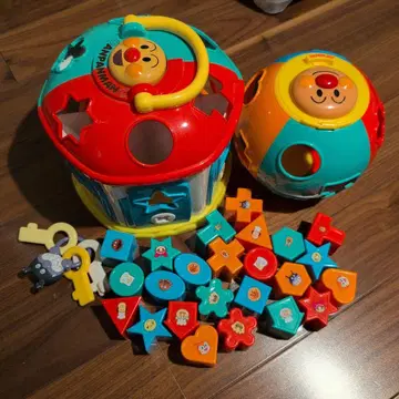 조이팔레트 호빵맨 어디가 열릴까? 열쇠 퍼즐 2세트