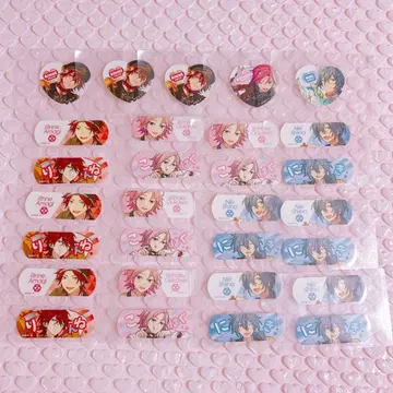 아마기 린네 오우카와 코하쿠 시이나 니키 앙스타 반창고