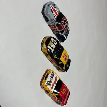 레어! NASCAR 외 HO 슬롯카 바디만 3대 세트