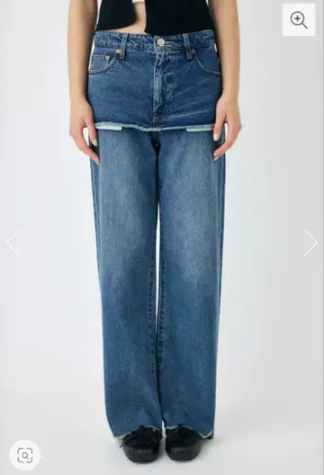 LAYERED WIDE STRAIGHT 데님