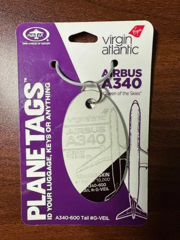 버진 애틀랜틱 항공 A340-642 플래그콤비 도색