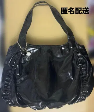 [ 익명 배송 ] rebecca taylor 레베카테일러 에나멜 프릴 백