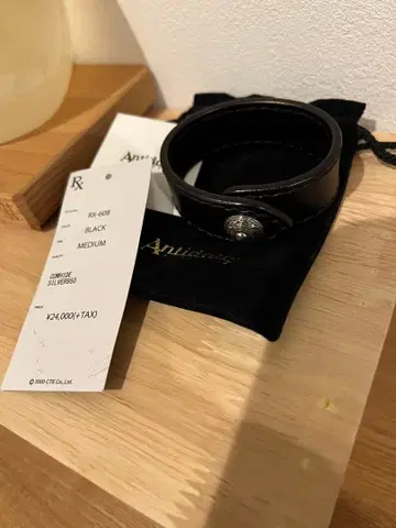 ANTIDOTE BUYERS CLUB 가죽 팔찌 리스트 밴드