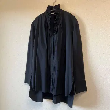 새상품급 나노 유니버스 프릴 블라우스 튜닉 긴팔