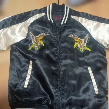 일심여경 자수 디자인 스카잔 M 사이즈