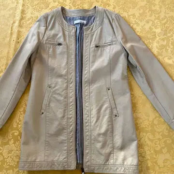 여성용 인조 가죽 코트