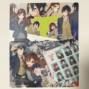 호리미야 특전 애니메이트 특전 비주얼 보드 클리어 시트