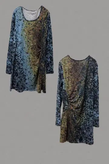 HIROKOBIS 히로코비스 긴팔 티셔츠 올 패턴 신축성 얇은 소재