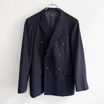 단종 레어 UNIQLO+J 테일러드 자켓 더블 울 100% 남성용