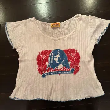 HYSTERIC GLAMOUR 그래픽 T셔츠 반팔