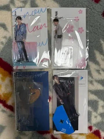 SnowMan 와타나베 쇼타 아크릴 스탠드 아크스타 4개 세트