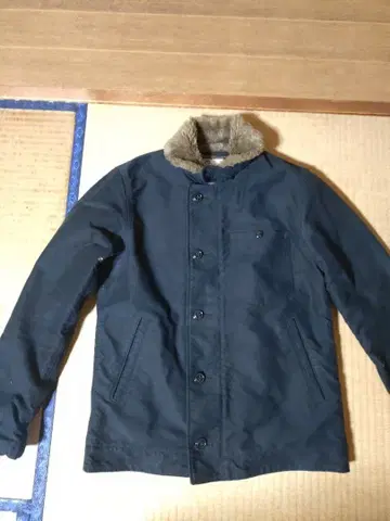 나노 유니버스 별주 LEE N-1 덱 자켓 M 블랙 블루종