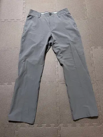 언더아머 골프 그레이 슬림핏 골프 팬츠