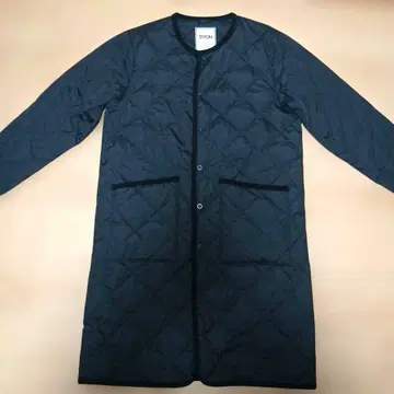 TAION CITY LINE 블랙 롱 자켓