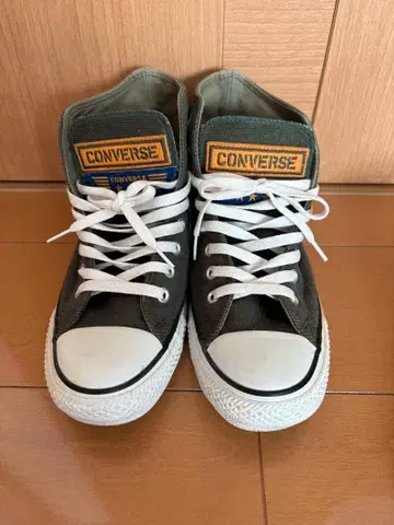 CONVERSE ALL STAR 하이컷 스니커즈 올리브