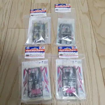 미니 사륜구동 클리어 바디 4개 세트