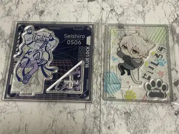 블루 록 나기 세이시로 아크릴 스탠드 세트 레토팝