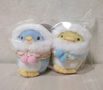 새상품 스미코구라시 펭펭 아이스크림 매달린 봉제 인형 펭귄 정품