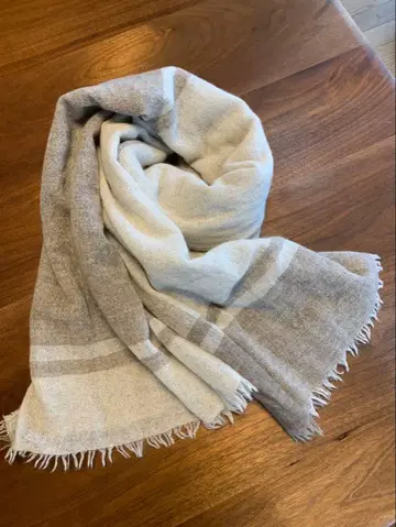 무인양품 스톨 캐시미어 100%