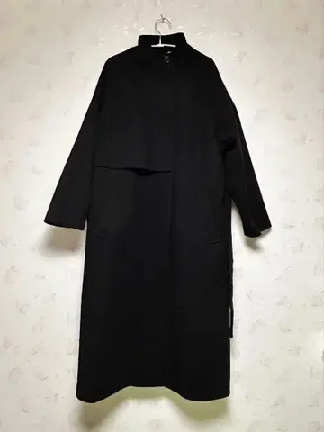 [ ap retro ] 스탠드 카라 케이프 코트 블랙 즉시 구매