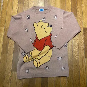 [ 구제 의류 ] Disney 푸우 니트 스웨터